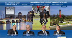 Desktop Screenshot of plasticsurgerypb.com